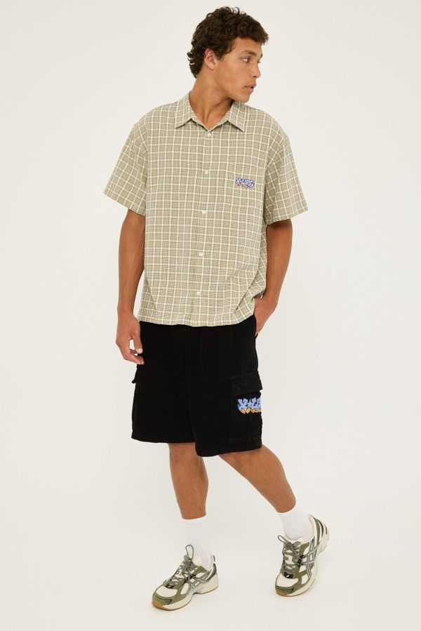 Xlarge Wall Cord 91 Cargo Short Pigment Black For Cheap