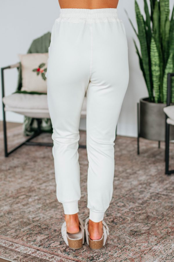 Zealand Lounge Joggers - Cream Sale