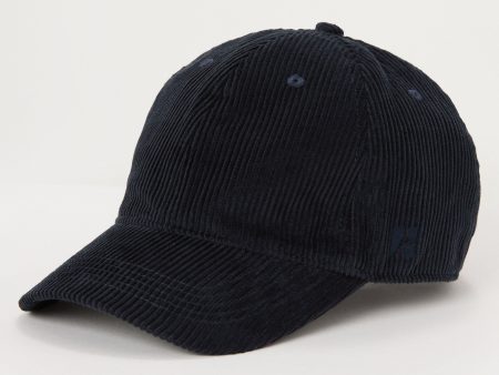 The Corduroy Dad Cap in Deep Blue Online Hot Sale