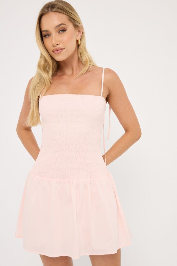 Perfect Stranger Head In a Bubble Mini Dress Pink on Sale