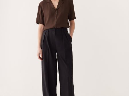 The Camp Collar Blouse in Elderberry Online