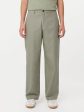 The Theo Baggy Ripstop Pant in Vetiver Green For Cheap