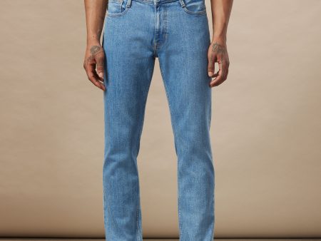 The Adam Slim Jean in Medium Blue Supply