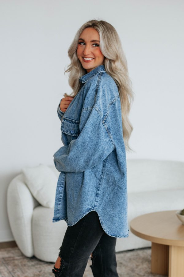 Skylee Oversized Shacket on Sale