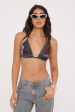 Neovision Skyline Tie Bralette Washed Black Online Hot Sale