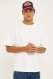 As Colour Heavy Faded Minus Tee (-5cm) Faded White Hot on Sale