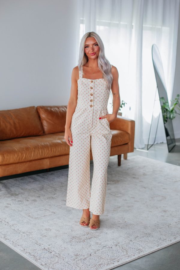 Jeanine Floral Jumpsuit For Cheap