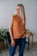 Zelie Knit Top - Peach Hot on Sale