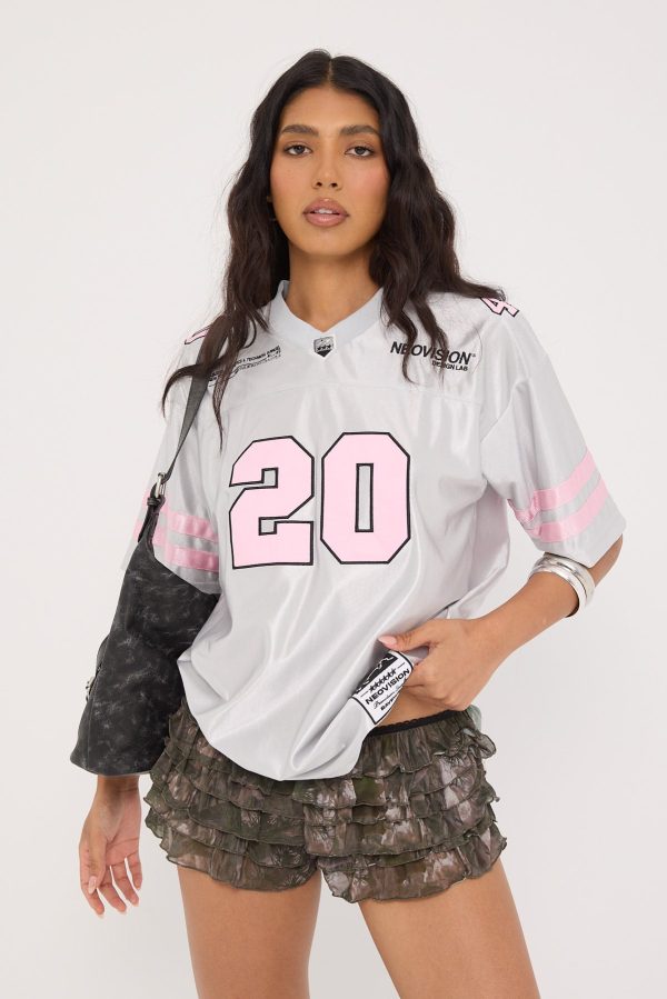 Neovision Zenon V Neck Jersey Silver Online Hot Sale