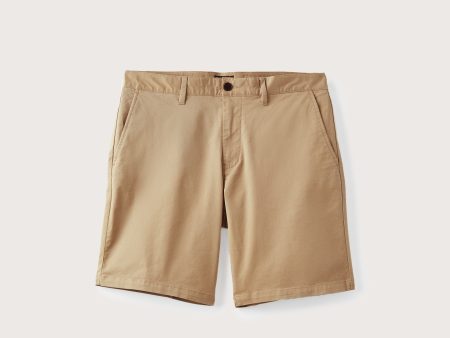 The Brunswick Chino Slim Fit 9in Short in Dune Hot on Sale