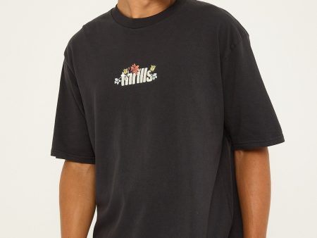 Thrills Natural Thrills Oversize Fit Tee Black on Sale