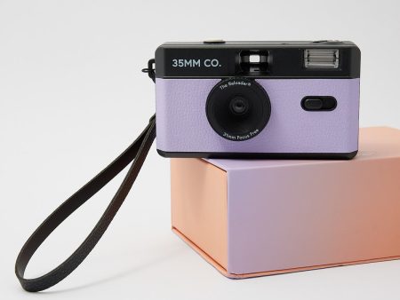 35mm Co. The Reloader Reusable Film Camera Purple For Sale