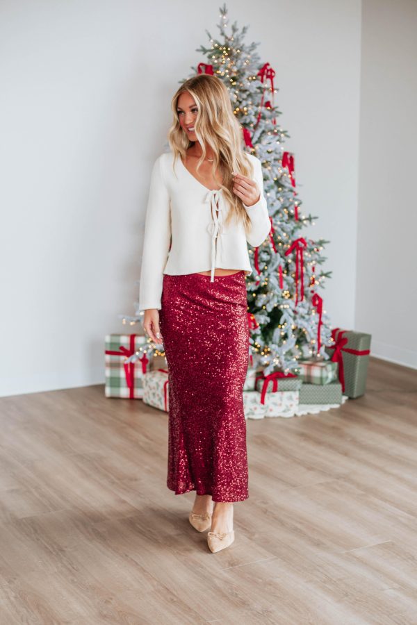 Azley Sequin Skirt Online