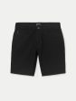 The Adam Slim 10in Short in Black Online Sale