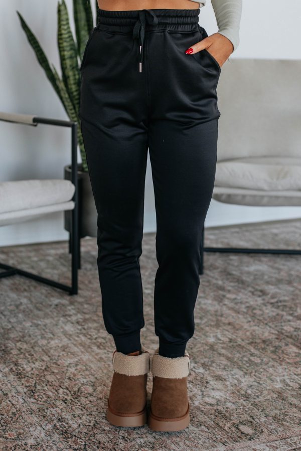 Zealand Lounge Joggers - Black Online now