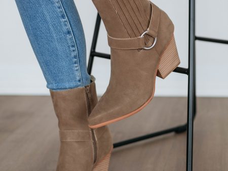 Reckless Attitude Boots - Dark Taupe Supply