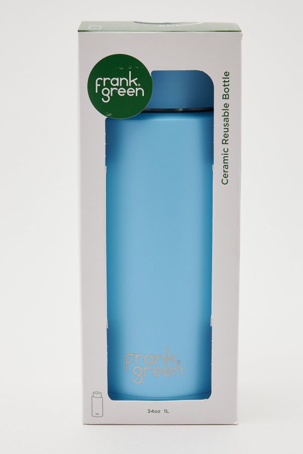 Frank Green 34oz Reusable Bottle Sky Blue For Discount