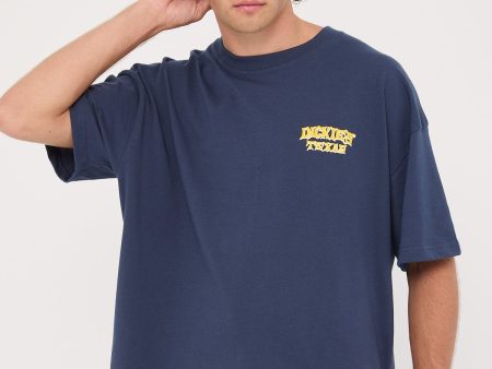 Dickies Texas Workwear 330 Tee Navy Online now