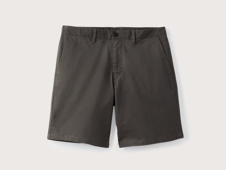 The Slim Fit Brunswick Chino 9in Short in Iron Grey Hot on Sale