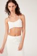 Perfect Stranger DOUCE LINEN BRALETTE White For Discount