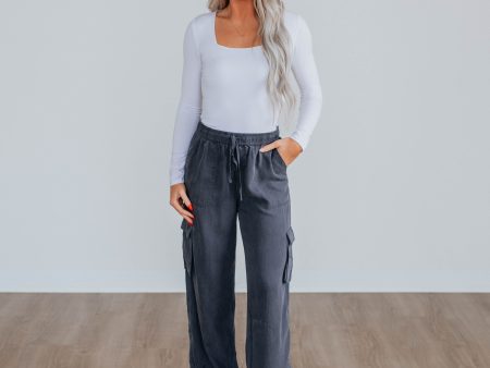 Wylie Cargo Pants - Midnight Hot on Sale