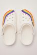 Crocs Classic Rainbow Dye Clog White Multi For Discount