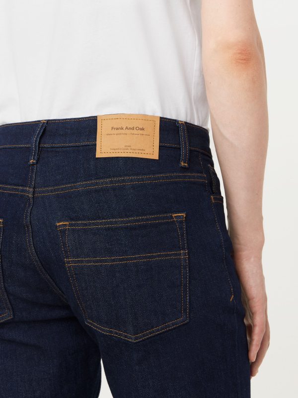 The Adam Slim Jean in Navy Online Hot Sale