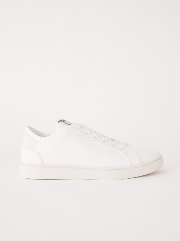 The Thousand Fell x Frank And Oak Sneaker in White For Discount