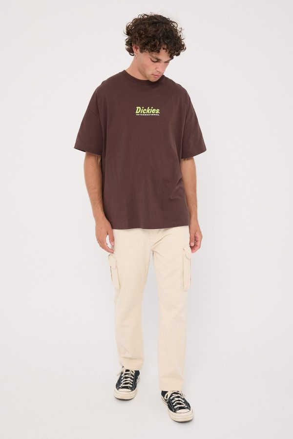 Dickies International 330 Tee Brown Supply