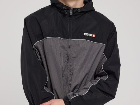 Worship Forever Zip Anorak Jacket Black Online Hot Sale