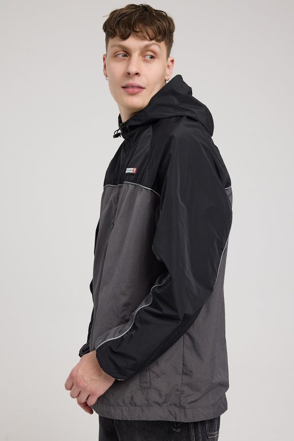 Worship Forever Zip Anorak Jacket Black Online Hot Sale