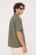 Common Need Croatia Resort Shirt Olive Green Discount