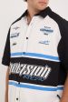 Neovision Pitstop Oversize Short Sleeve Shirt White Black Blue Online