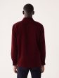 The Boxy Corduroy Shirt in Wine Red Cheap