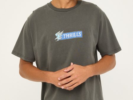 Thrills Allegiance Merch Fit Tee Merch Black Fashion