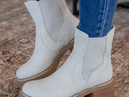 Prioritizing Me Boots - Ecru Online Hot Sale