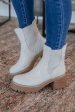 Prioritizing Me Boots - Ecru Online Hot Sale