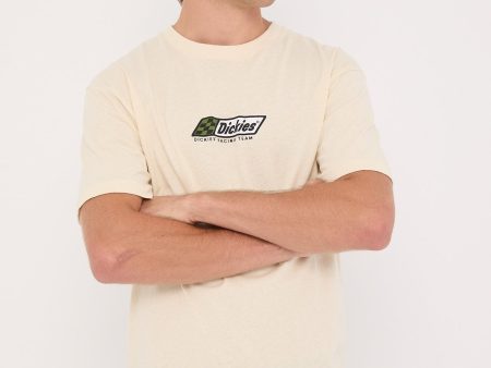 Dickies Dickies Racing Short Sleeve Tee Bone Sale