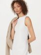 The Boat Neck Maxi Dress in White Hot on Sale