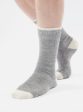 Universal Works Alpaca Sock in Grey Marl Alpaca Wool For Cheap