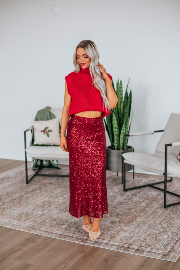 Azley Sequin Skirt Online