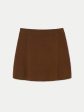 The Compact Mini Skirt in Tiramisu Sale