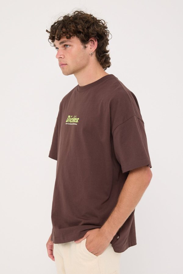 Dickies International 330 Tee Brown Supply