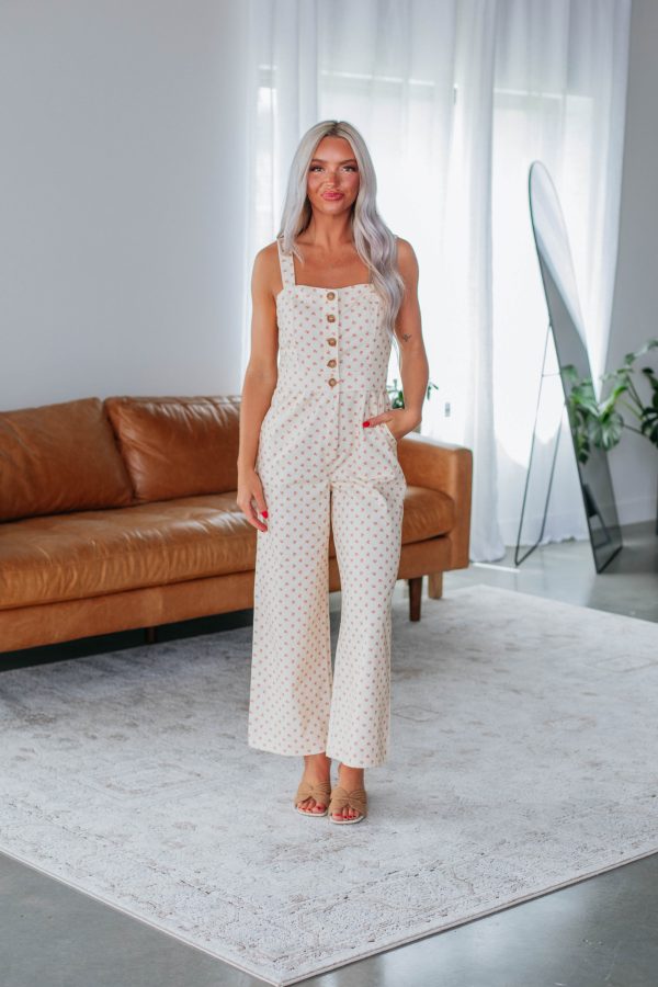 Jeanine Floral Jumpsuit For Cheap