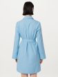 The Poplin Shirt Dress in Sky Blue Online now