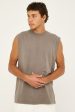 As Colour Heavy Faded Tank Faded Grey Online Hot Sale