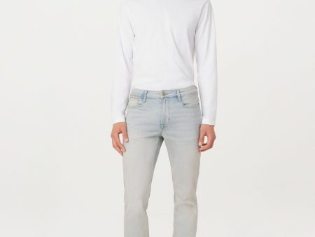 The Adam Slim Jean in Dirty Light Indigo Supply