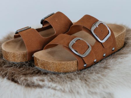 Simply Thriving Sandals - Cognac For Sale