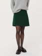 The Double Knit Mini Skirt in Pine Grove Online Sale