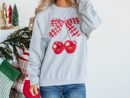 With A Cherry On Top Oversized Crewneck Online Hot Sale